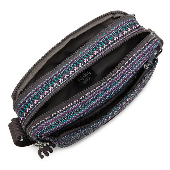 Kipling Abanu Medium Printed Crossbody Veske Marineblå | NO 2192HA